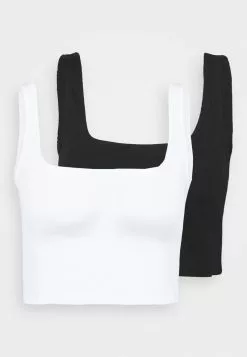 Even&Odd Damen 2 PACK - Top - Black/white -Even&Odd Verkäufe 2023 4fde30cf399746ceb219e6d3a0cf3dc0