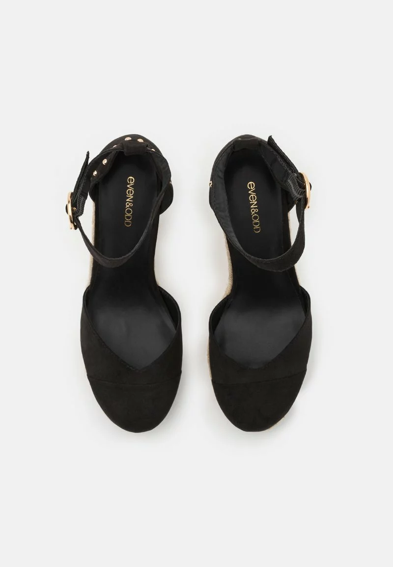 Even&Odd Damen Plateaupumps - Black 8 Even&Odd Damen Plateaupumps - Black – Bild 6