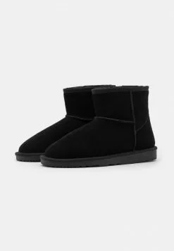 Even&Odd Damen LEATHER WINTER BOOTIES - Stiefelette - Black -Even&Odd Verkäufe 2023 530a609fc8e04dffa48e3b0f12e95772
