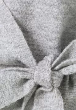 Even&Odd Damen WICKELJACKE - Strickjacke - Mottled Light Grey -Even&Odd Verkäufe 2023 5316f60a27554a43acdba91c80b6dd89