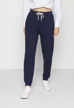 Even&Odd Damen Regular Fit Jogger With Contrast - Jogginghose - Dark Blue
