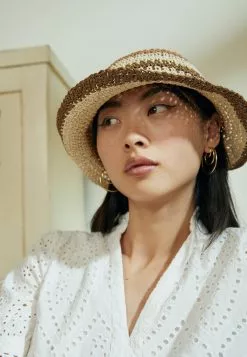 Even&Odd Damen Hut - Tan/green/brown -Even&Odd Verkäufe 2023 5664696b766a45649533efa59df261c3