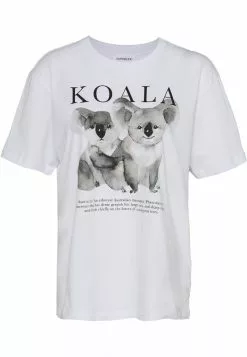 Even&Odd Damen T-Shirt Print - White -Even&Odd Verkäufe 2023 56a9c9e3a3604f268f08c9cc6ebc6b4f