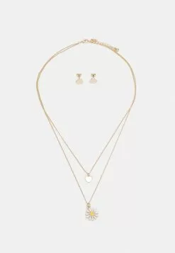 Even&Odd Damen SET - Ohrringe - Gold-coloured