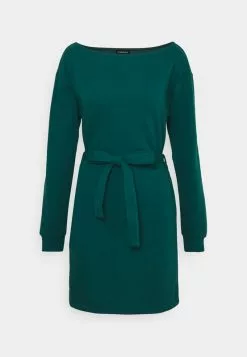 Even&Odd Damen Casual Sweat Mini Belted Dress - Freizeitkleid - Blue -Even&Odd Verkäufe 2023 58829bce08e4466698f4378abbb81216