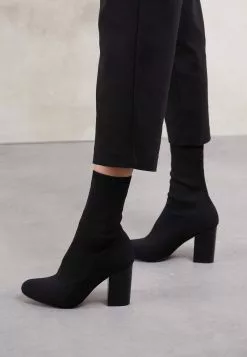 Even&Odd Damen High Heel Stiefelette - Black -Even&Odd Verkäufe 2023 59e3c473aa58435fb6a9d04e21fb5122