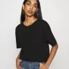 Even&Odd Damen T-Shirt Basic - Black -Even&Odd Verkäufe 2023 5b2684690f0a426fb5324d696acbbca2