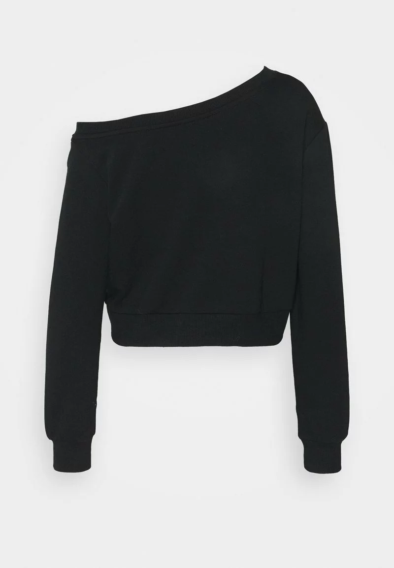 Even&Odd Damen Off Shoulder&Jogger Set - Sweatshirt - Black 4 Even&Odd Damen Off Shoulder&Jogger Set - Sweatshirt - Black – Bild 2