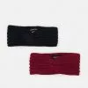 Even&Odd Damen 2 PACK - Ohrenwärmer - Black/red -Even&Odd Verkäufe 2023 5cd56cd1a7954b87969e52360a124689