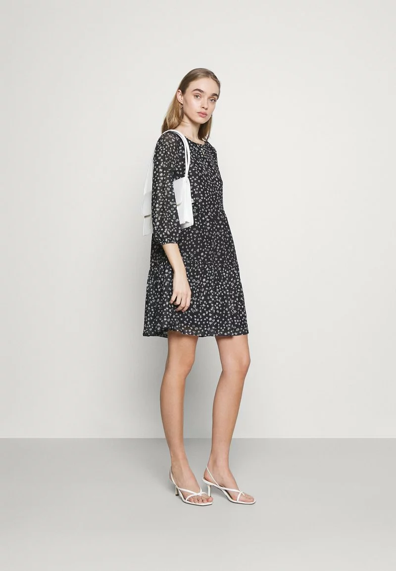 Even&Odd Damen Freizeitkleid - Black/white/yellow 4 Even&Odd Damen Freizeitkleid - Black/white/yellow – Bild 2