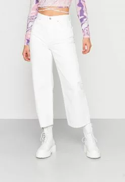 Even&Odd Flared Jeans - White Denim | Damen