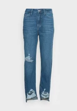 Even&Odd Damen Jeans Straight Leg - Blue Denim -Even&Odd Verkäufe 2023 5d51a6cd030c41abafa1a1cc37052d05