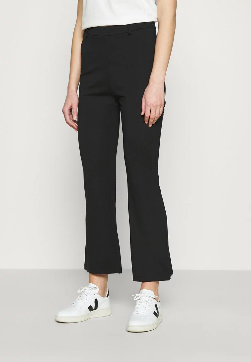 Even&Odd Kick Flare Punto Trousers - Stoffhose - Black | Damen 3 Even&Odd Kick Flare Punto Trousers - Stoffhose - Black | Damen