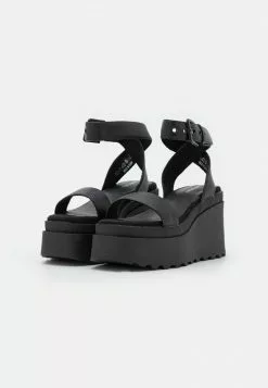Even&Odd Damen Plateausandalette - Black -Even&Odd Verkäufe 2023 5f3624d4c1a241c4b5f800f4b8554833