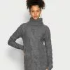 Even&Odd Strickkleid - Mottled Dark Grey | Damen -Even&Odd Verkäufe 2023 5f79c57b8c1842c99e812949a99be43e