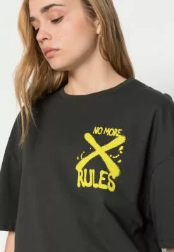 Even&Odd Damen T-Shirt Print - Anthracite -Even&Odd Verkäufe 2023 5fda78b5c42c46faa4dd136b7802c3d4