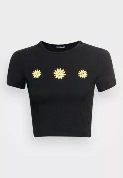 Even&Odd Damen T-Shirt Print - Black -Even&Odd Verkäufe 2023 60fb6a1189d34882b81cade88b199a0f