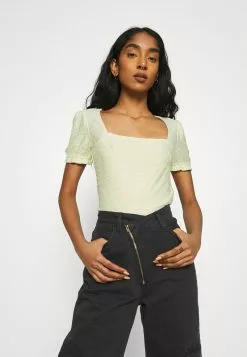 Even&Odd T-Shirt Print - Light Green | Damen