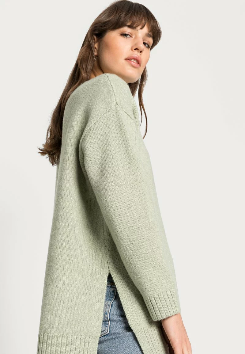 Even&Odd Damen Strickpullover - Green 7 Even&Odd Damen Strickpullover - Green – Bild 5
