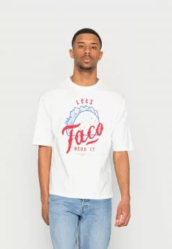 Even&Odd UNISEX - T-Shirt Print - Off White