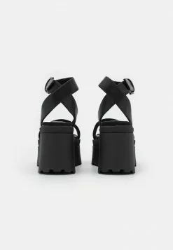 Even&Odd Damen Plateausandalette - Black -Even&Odd Verkäufe 2023 62ed5a7d662240eb807f4fc1c1cfd3ac