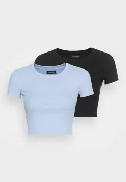 Even&Odd Damen 2PACK - T-Shirt Basic - Black/light Blue 10 Even&Odd Damen 2PACK - T-Shirt Basic - Black/light Blue -Even&Odd Verkäufe 2023 644b19158b7541cca0658b6d005574f1