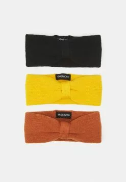 Even&Odd Damen 3 PACK - Mütze - Black/yellow/orange