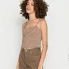 Even&Odd Damen Top - Brown/beige -Even&Odd Verkäufe 2023 6542714ec2354c3dba7a85084d9541bd