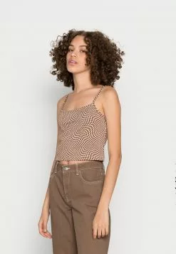 Even&Odd Damen Top - Brown/beige