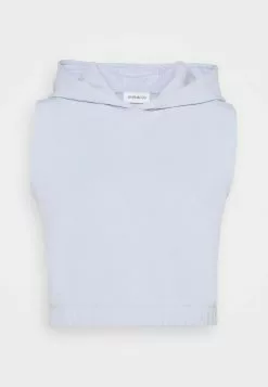 Even&Odd Damen Cropped Sleeveless Hoodie - Sweatshirt - Light Blue -Even&Odd Verkäufe 2023 6542f7f26d4440ac8cf67b7d88c39d58