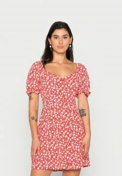 Even&Odd Damen Freizeitkleid - Red/white