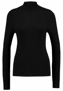 Even&Odd BASIC TURTLE NECK JUMPER - Strickpullover - Black | Damen -Even&Odd Verkäufe 2023 6574f0c64c3448f18099eefc0671a65c