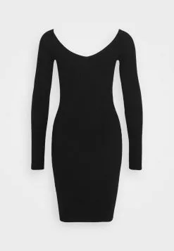 Even&Odd Damen Strickkleid - Black -Even&Odd Verkäufe 2023 658bfc0049ac43f7aba9ea45698d76d8