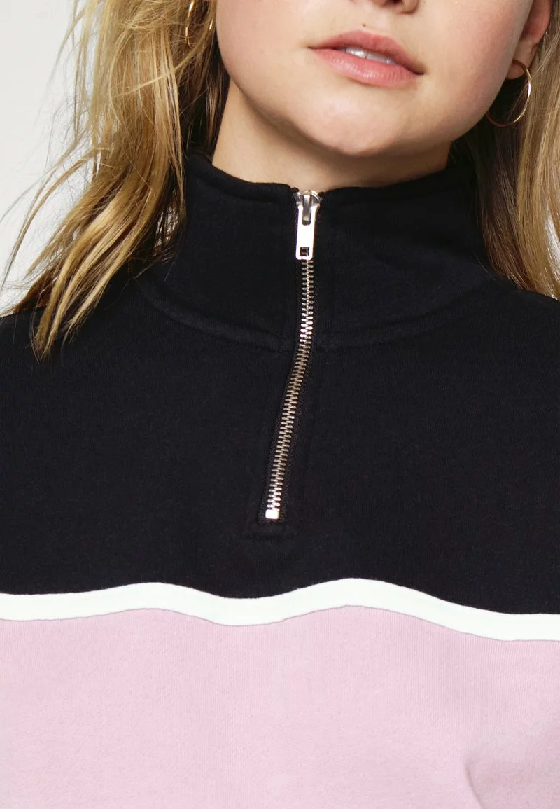 Even&Odd Damen Freizeitkleid - Black/lilac 8 Even&Odd Damen Freizeitkleid - Black/lilac – Bild 6