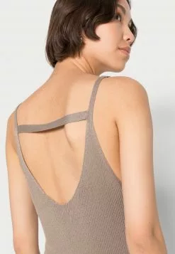 Even&Odd Damen Strickkleid - Taupe -Even&Odd Verkäufe 2023 6664f9bf7a914603800aa458fc063dc7