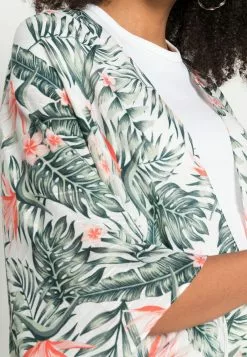 Even&Odd Damen Leichte Jacke - White/green/pink -Even&Odd Verkäufe 2023 6694c9c609f347508055d6f080e843f9