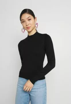 Even&Odd Damen 2 PACK - Strickpullover - Black/off-white -Even&Odd Verkäufe 2023 68183e6b5dde4cc79a1d5f2415ce627a