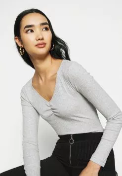 Even&Odd Damen Langarmshirt - Light Grey -Even&Odd Verkäufe 2023 6863b04dfefb4ae7b60887a3d6c0be4d