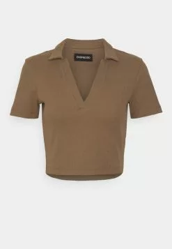 Even&Odd Damen Poloshirt - Brown