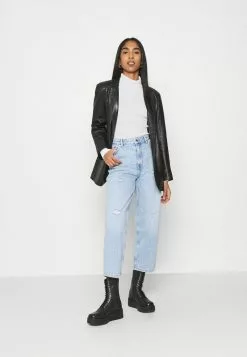 Even&Odd Damen CROPPED TURTLE NECK 2 PACK - Strickpullover - Black/ White