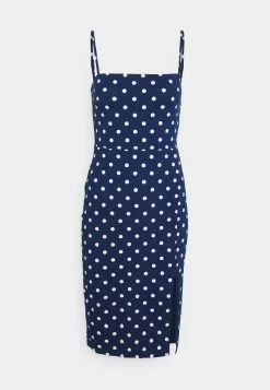 Even&Odd Damen Jerseykleid - Blue/white -Even&Odd Verkäufe 2023 6cc729deed664346861f07732e85cacd