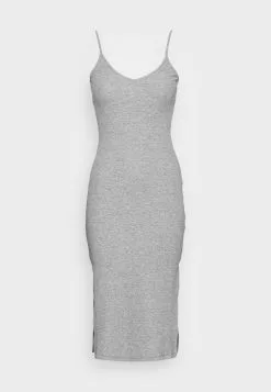 Even&Odd Jerseykleid - Mottled Grey | Damen -Even&Odd Verkäufe 2023 6cfa55531a83465b9903d54be02b28c8