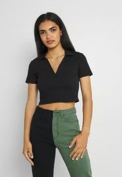 Even&Odd Poloshirt - Black | Damen