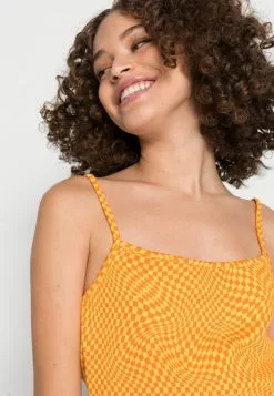 Even&Odd Damen Top - Orange/yellow -Even&Odd Verkäufe 2023 6d632292cc744ec19abc32ad59897a6e