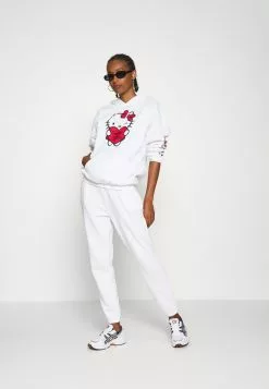 Even&Odd Damen 2er PACK - LOOSE FIT JOGGERS - Jogginghose - Black/white