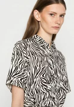 Even&Odd Damen Blusenkleid - Black/white -Even&Odd Verkäufe 2023 6e3a9a73623b43c58e659d1687274013