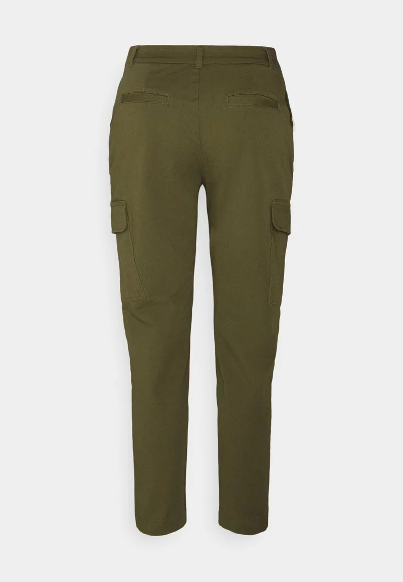 Even&Odd Damen Cargo Chino Pants - Stoffhose - Khaki 9 Even&Odd Damen Cargo Chino Pants - Stoffhose - Khaki – Bild 7