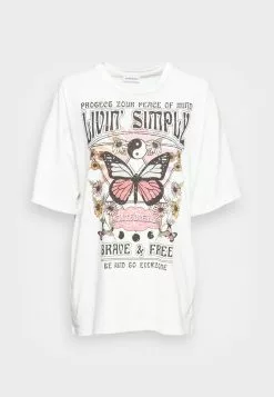 Even&Odd Damen T-Shirt Print - White -Even&Odd Verkäufe 2023 6eea7f43d54c4bef9aceace20890dade