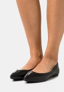 Even&Odd Damen Klassischer Ballerina - Black