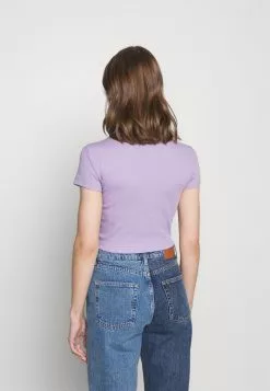 Even&Odd T-Shirt Basic - Mottled Lilac | Damen -Even&Odd Verkäufe 2023 6f831ac49f8f4978acffc04028afbb7d